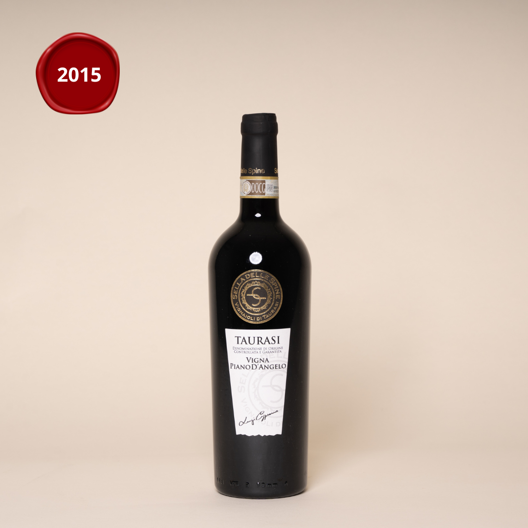 Taurasi DOCG “Vigna Piano D’Angelo” annata 2015