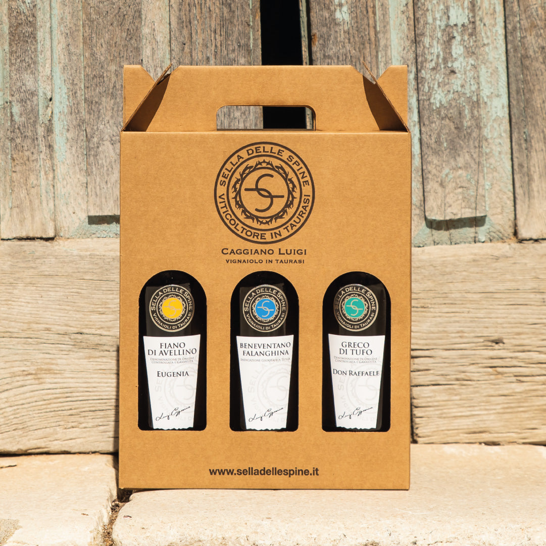 Box 3 Vini Bianchi bottiglie ambientato 1