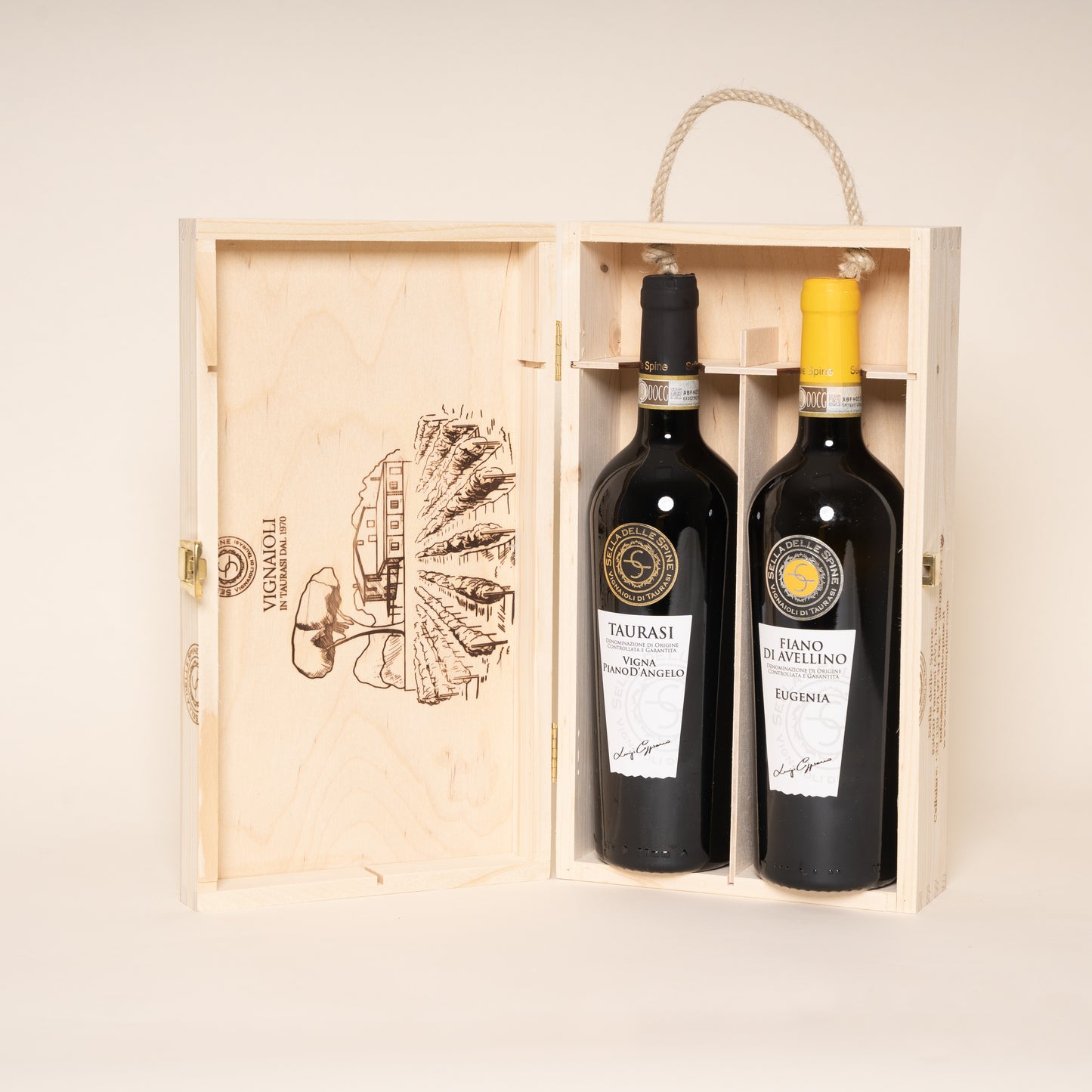 Box of 2 Taurasi wines
